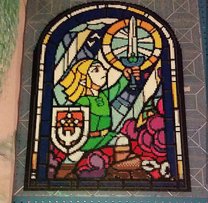Legend of Zelda Stained Glass