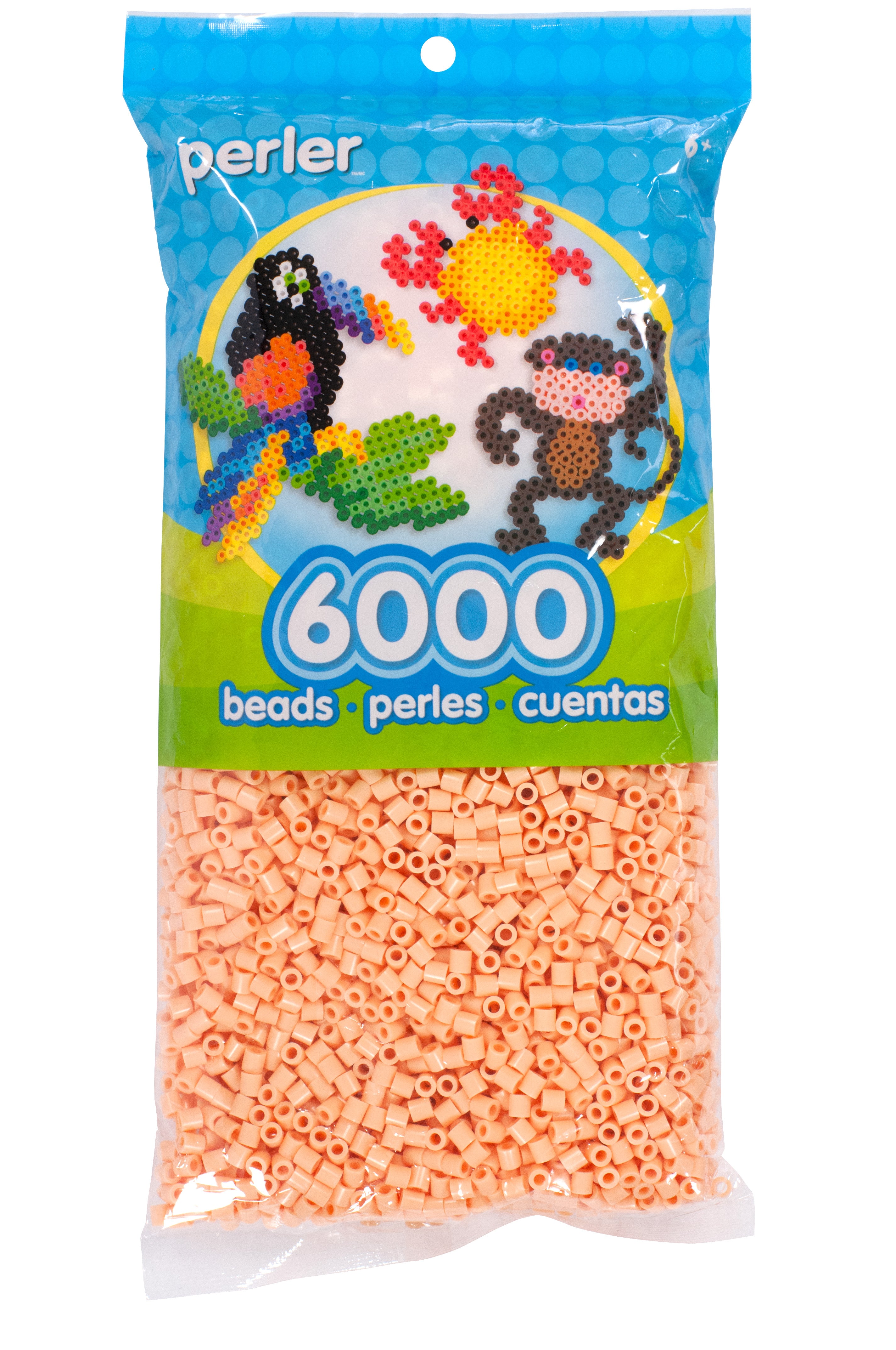 Perler Fused Bead Tray 4000 Pkg Neutral Color
