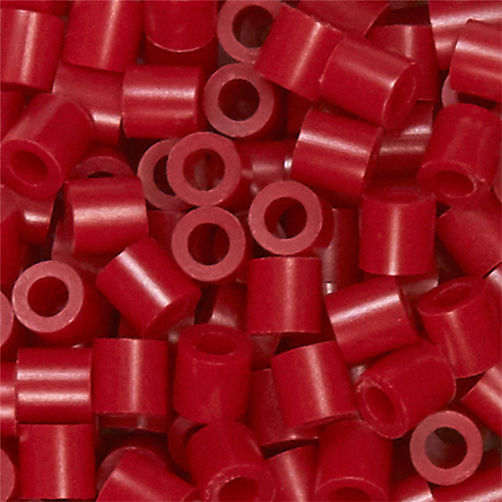Perler Beads Fuse Beads for Crafts, 6000pcs, Red (1-Pack)