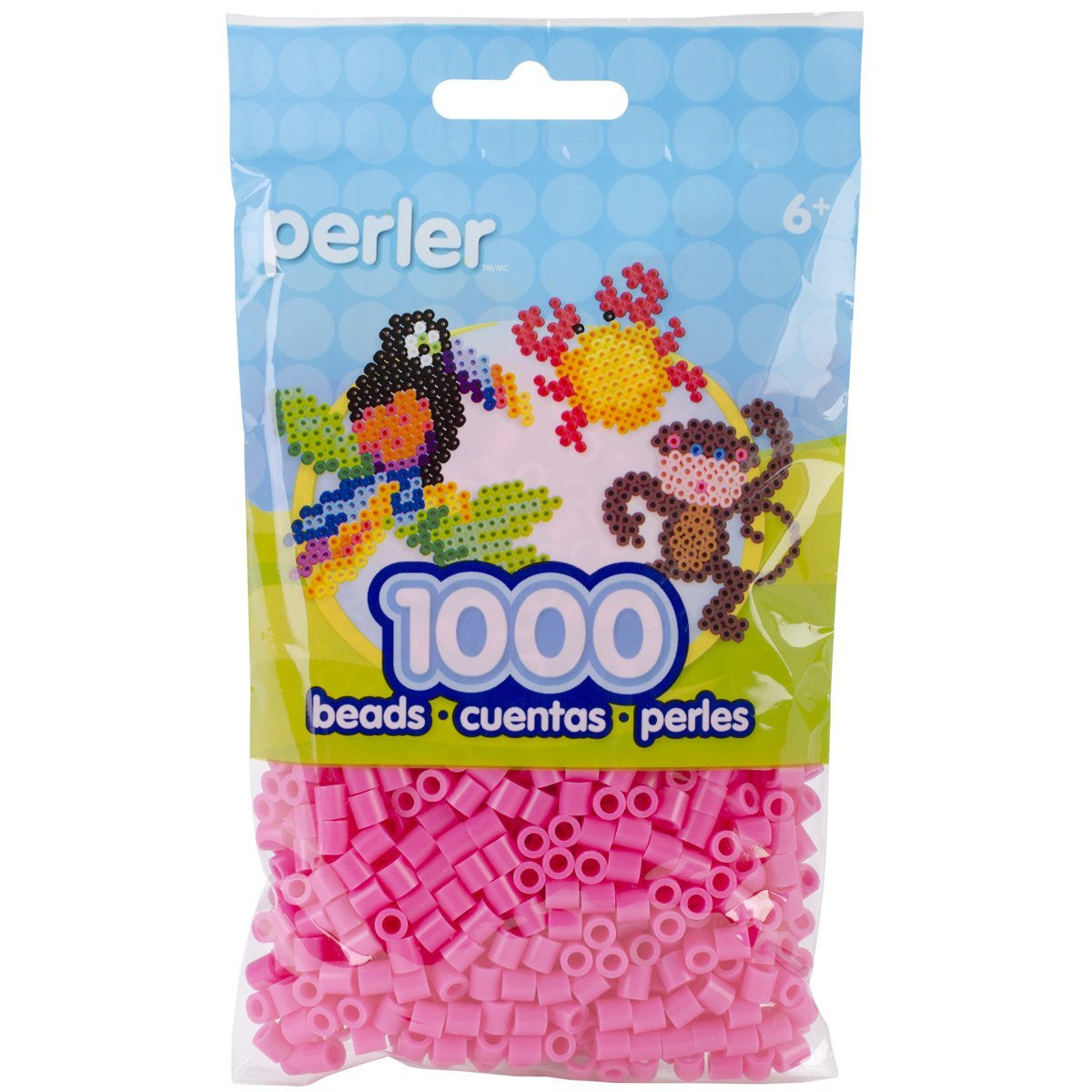 1000 Tomato Perler Beads - Fuse Bead Store