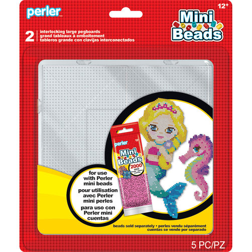 8 Pack: Perler® Large Clear Pegboards