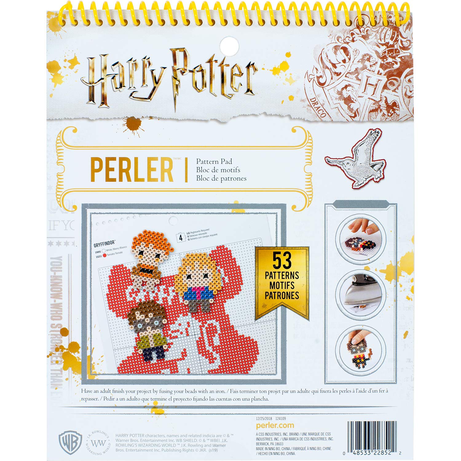 Perler Harry Potter Fused Bead Kit, Ages 6 and up, 4503 Pieces 