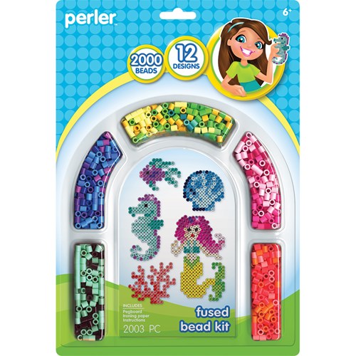 Perler Mermaid Fused Bead Kit